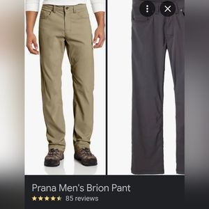 Prana Men's Khaki Brion